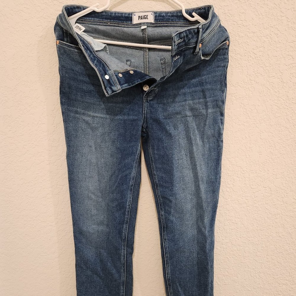 (Never Wore) Paige Straight Fit Jeans ($Retail 249) Size 28